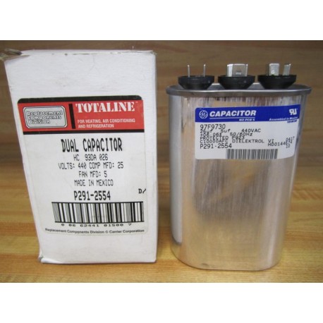 General Electric P291-2554 Dual Capacitor 97F9730