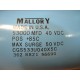 Mallory CGS533U040X5C Capacitor 53000 MFD 40 VDC - New No Box