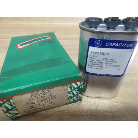 General Electric P291-2573 Dual Capacitor Z97F9020