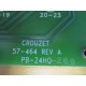 Crouzet PB-24HQ-269 IO Module 57-464 Rev A - Used