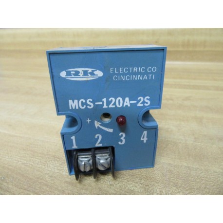 R.K. Electric MCS-120A-2S On Delay Timer MCS120A2S - Used