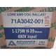 Advance Transformer 71A3042-001 Ballast 71A3042001