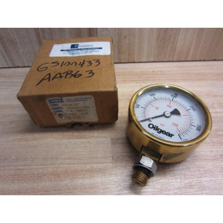 Wika 9795081-0007 Pressure Gauge 0-3000 PSI