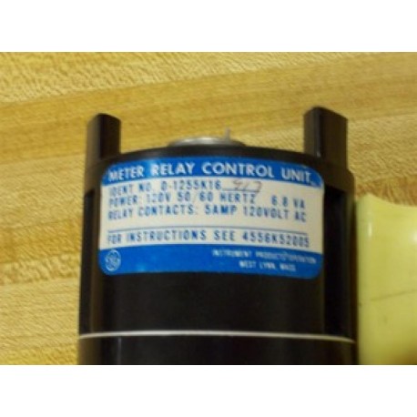 General Electric D-1255K16 Meter Relay D1255K16 - New No Box