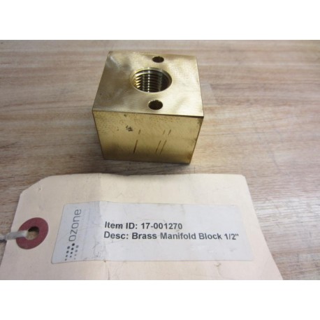 17-001270 Manifold Block 17001270 - New No Box