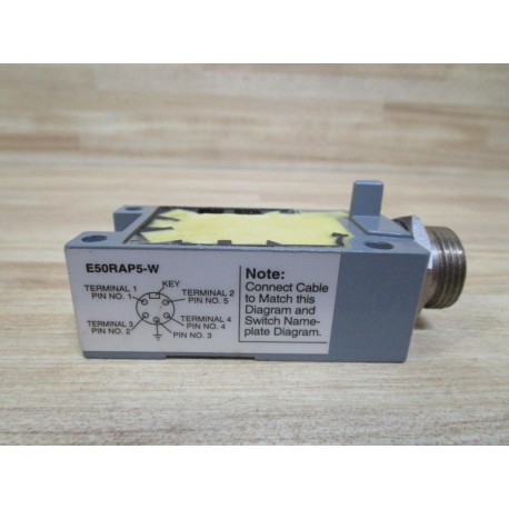 Cutler Hammer E50RAP5-W Limit Switch Receptacle E50RAP5W - New No Box