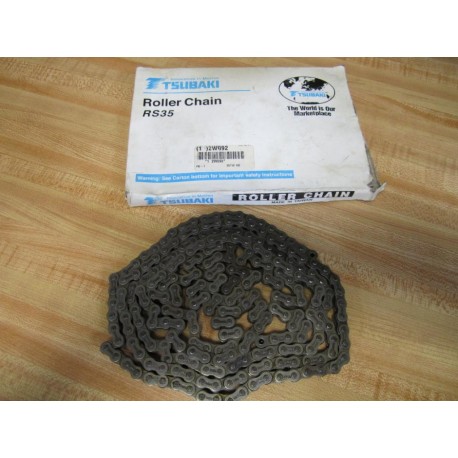Tsubaki 2W092 Roller Chain RS35(TW) WO Master Link