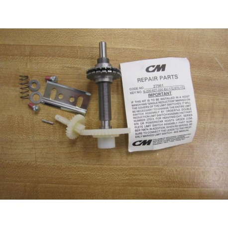 Columbus McKinnon 27561 Repair Kit - New No Box