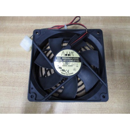 ADDA AD1212HB-A71GL Axial Fan AD1212HBA71GL - Used