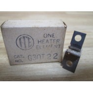 Siemens G30T22 ITE Overload Relay Heater Element