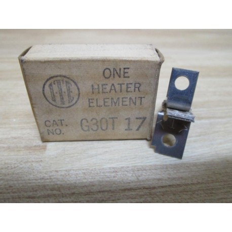 Siemens G30T17 ITE Overload Relay Heater Element