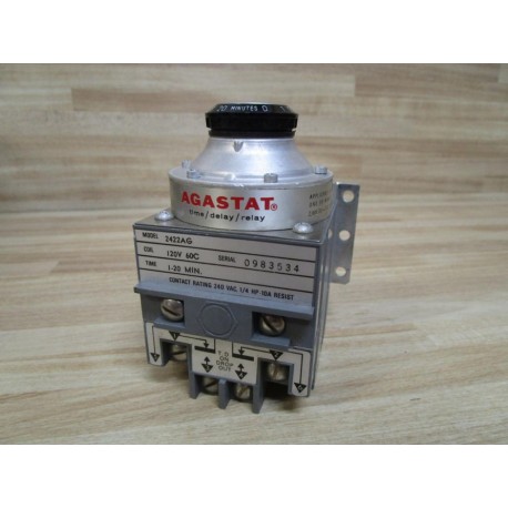 Agastat 2422AG Timing Relay - New No Box