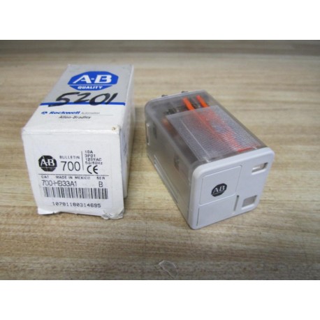 Allen Bradley 700-HB33A1 Relay 700HB33A1 Series B