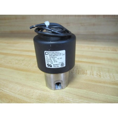 Peter Paul 72P9DGV Solenoid Valve - New No Box