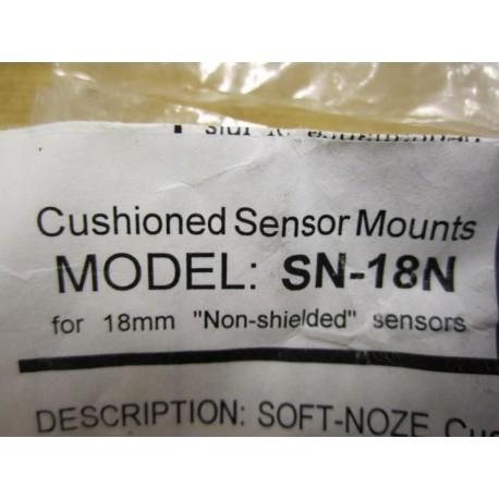 Soft-noze SN-18N Soft-Noze Cushioned Sensor Mount