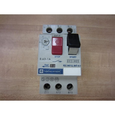 Telemecanique GV2-M05 Motor Circuit Breaker GV2M05 021084