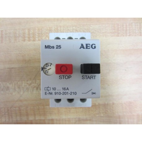 AEG 910-201-210 Starter MBS25 10-16A  910-201-210-000 - New No Box