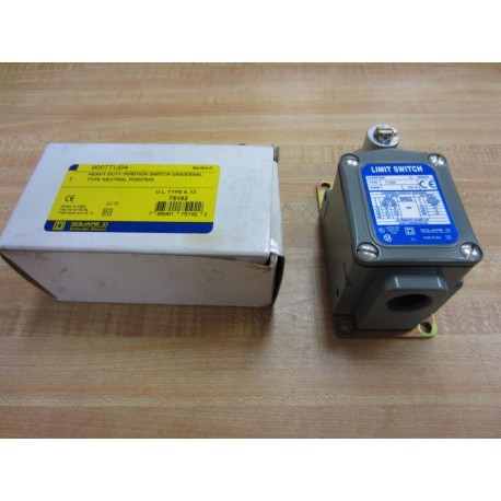 Square D 9007 TUB4 Limit Switch 9007TUB4