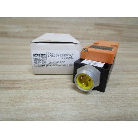 IFM Efector IME 2015 BFBOA Sensor IM0020 WBase IME2015BFBOALS300L