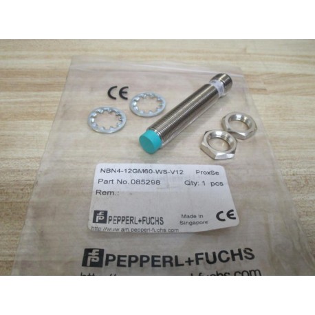 Pepperl + Fuchs 085298 Proximity Sensor NBN412GM60WSV12