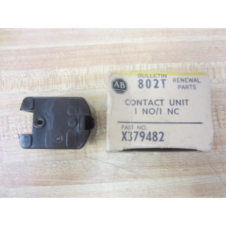 Allen Bradley X-379482 Contact Block 802T-X379482