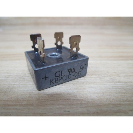 General Instrument KBPC10-06 Bridge Rectifier - Used