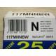 Grafoplast 117MNNBW Label N (Pack of 25)