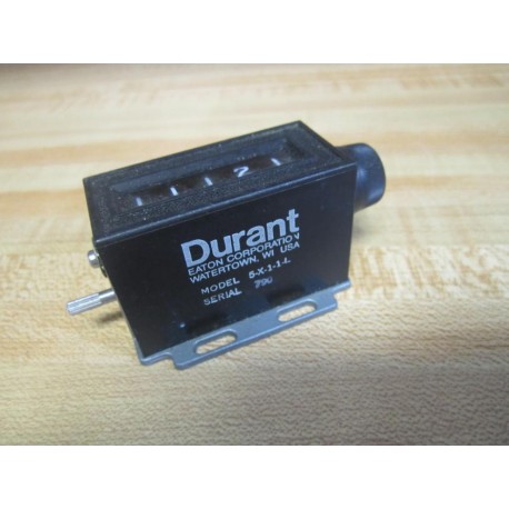 Durant 5-X-1-1-L X Series 5 Digit Stroke Counter 5X11L - Used