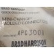 Brad Harrison APC3000 Pack Of 6 Mini-Change Connector