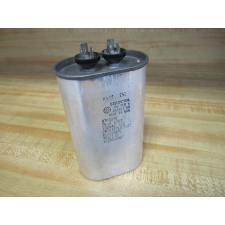 General Electric 97F6030 Dielektrol Capacitor - Used