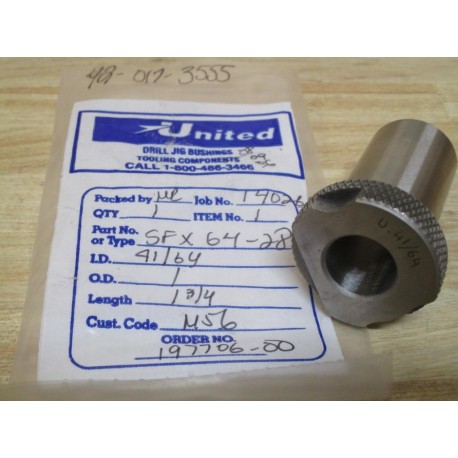 United SFX 64-28 Bushing SFX6428