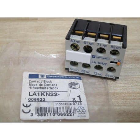 Telemecanique LA1-KN22 Schneider Contact Block LA1KN22 006622