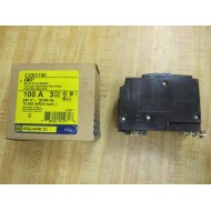 Square D QOB3100 Bolt On Circuit Breaker 100A 3 Poles 240V