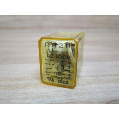 Idec RH2B-U-AC100V Relay RH2BUAC100V - New No Box