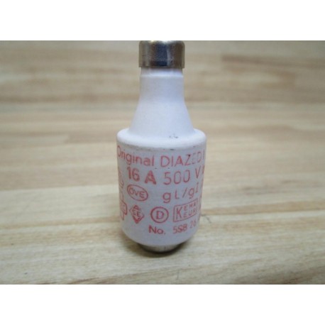 Original Diazed 5SB2 6 Fuse 5SB26 16 Amp - New No Box