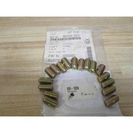 BM-180N Ball Plunger (Pack of 17)