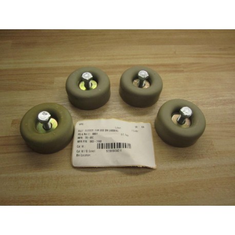 Tri-Arc 003-2460 Ladder Wheels (Pack of 4) - New No Box