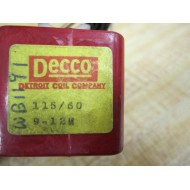 Decco 9-12M Coil 115VAC 60HZ - New No Box