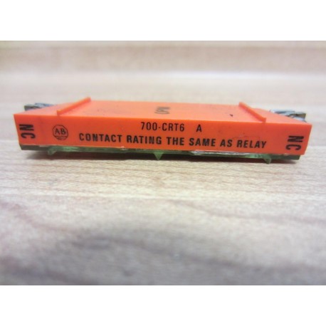 Allen Bradley 700-CRT6 Cartridge Contact 700CRT6 - Used