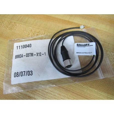 Balluff Miniature Photoeletric Sensor BMOA03TMX121