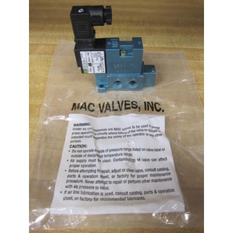 Mac Valves 45A-LAB-DAAJ-1KA Solenoid Valve 45ALABDAAJ1KA