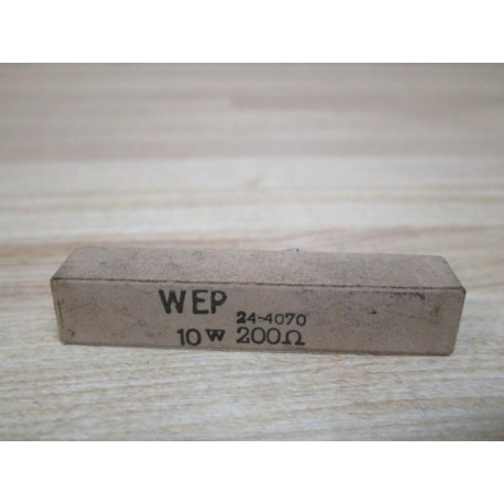 Workman 24-4070 Resistor 244070 - New No Box