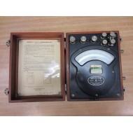 Weston 15490 Vintage Industrial Amp Meter Missing Feet 39086 - Used