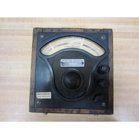 GE General Electric 3813094 Antique Amp Meter Vintage Industrial 39029 - Used