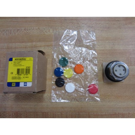 Square D 9001KR3U Push Button With Caps 9001-KR3U 87491