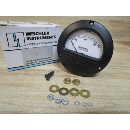 Weschler Instruments 291B281A26 Ammeter 291B281A26