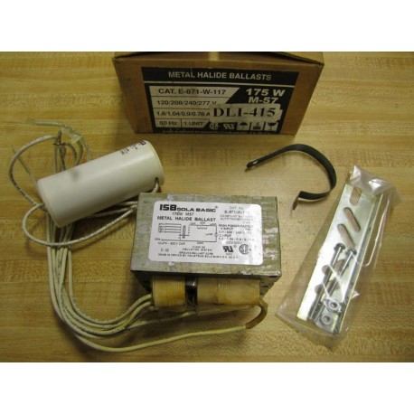 Sola Basic E-871-W-117 Metal Halide Ballast