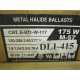 Sola Basic E-871-W-117 Metal Halide Ballast