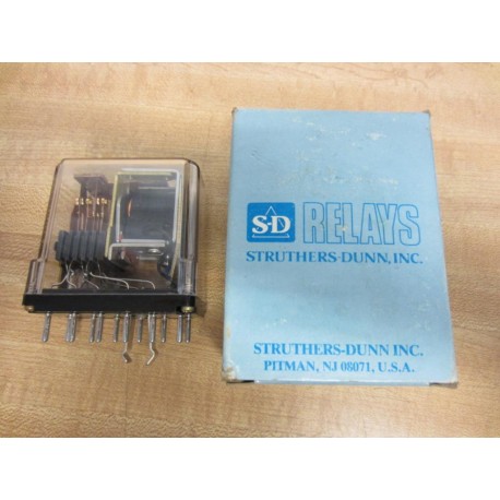 Struthers Dunn 219BBXP Relay 110V 50HZ 120V 60HZ 120VAC 10A