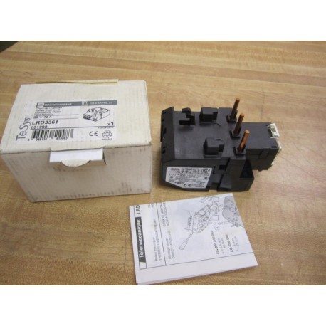 Telemecanique LRD3361 Thermal Overload Relay 051998